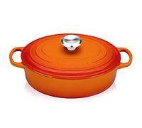Le Creuset Cocotte en Fonte Émaillée Signature avec Couvercle 27 cm Ovale3.4 l Volcanique 21186270902430