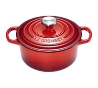 Le Creuset - Cocotte en fonte ronde Signature rouge cerise 28 cm