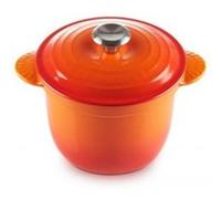 LE CREUSET Cocotte Every en fonte émaillée 16 cm Volcanique Orange G