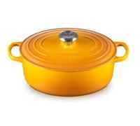 LE CREUSET Cocotte Oval Evolution en Fonte émaillée 27 cm Nectar Jaune