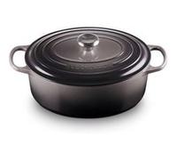 LE CREUSET Cocotte Oval Evolution en Fonte émaillée 31 cm Flint Gris G