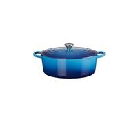 LE CREUSET Cocotte ovale 33cm/7,5l SIGNATURE Azure bleu