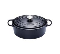 Cocotte ovale fonte noire 40 cm