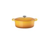 LE CREUSET Cocotte ovale SIGNATURE 31cm 6,3l Nectar jaune