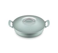 Le Creuset Cocotte peu profonde en fonte Modern Heritage, Sea Salt