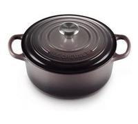 LE CREUSET Cocotte Ronde Evolution en Fonte Émaillée 20 cm Flint Noir