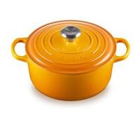 LE CREUSET Cocotte Ronde Evolution en Fonte Émaillée 20 cm Nectar Jaune G