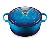 Le Creuset Cocotte Ronde Evolution en Fonte Émaillée 26 cm Azure Bleu G