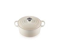 LE CREUSET Cocotte ronde Signature 24cm/4,2l Meringue crème