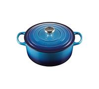 Le Creuset Cocotte Ronde Evolution en Fonte Émaillée 26 cm Azure