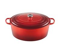 Cocotte ovale fonte cerise 40 cm