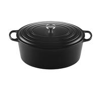 Cocotte ovale fonte noire 40 cm