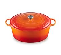Le Creuset Cocotte Signature en Fonte Émaillée avec Couvercle, 40 cm, Ovale, 13,9 L, Volcanique, 21178400902430
