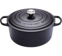 Le Creuset – Cocotte ronde en fonte noire – 28 cm