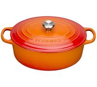 Le Creuset Cocotte Signature Ovale En Fonte Émaillée, 31cm, Volcanique