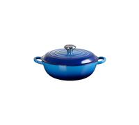 LE CREUSET Cocotte - Stew Pot 22cm/2,2l SIGNATURE Azure bleu