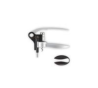 Le Creuset Coffret Tire-Bouchon Professionnel et Coupe-Capsule Assorti, LM250, Noir Mat, /Argenté, 59058013009410, Satin Chrome