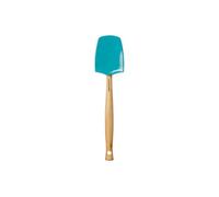 Le Creuset Création Spatule Cuillère, 26 cm, Silicone, Bleu Caraïbes, 42104281700000