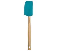 Le Creuset Création Spatule, Moyenne, Silicone, Bleu Caraïbes, 93010602490000
