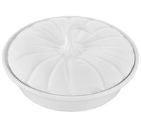 Le Creuset Cuiseur de citrouille en céramique avec couvercle Blanc 22,9 cm