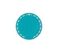 Le Creuset Dessous de Plat, Silicone, Résistant Jusqu'à 250°C, 20 cm, Bleu Caraïbes, 93007300490000