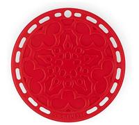 Le Creuset Dessous de Plat, Silicone, Résistant Jusqu'à 250°C, 20 cm, Cerise, 93007300060000