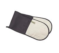 Le Creuset Double Gant avec Boucle, Taille Unique, Coton, Flint, 95001000444000