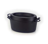 Cocotte Doufeu ovale 32 cm 6.9 L Noire