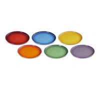 LE CREUSET Ensemble coupé en grès avec 6 plaques latérales