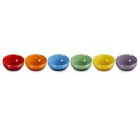 LE CREUSET Ensemble coupé en grès de 6 bols de céréales