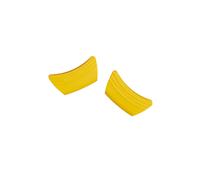 LE CREUSET Ensemble de 2 protections de poignée en silicone Nectar jaune