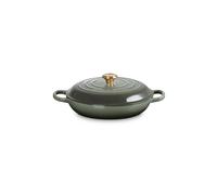LE CREUSET Faitout Gourmet 30cm/3,5l SIGNATURE Thyme vert foncé