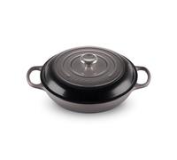 Le Creuset Faitout Signature en Fonte Émaillée, Rond, 30cm, 3,2 L, 5,555 kg, Flint, 21180304442430