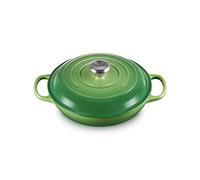 Le Creuset Faitout Signature Signature en Fonte Émaillée, Rond, 26 cm, 2 L, 4,205 kg, Bamboo, 21180264082430