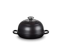 Le Creuset Four à Pain Sur-mesure en Fonte Émaillée Signature, 24 cm, Noir Mat, 21301240000430