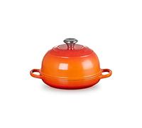 Le Creuset Four à Pain Sur-mesure en Fonte Émaillée Signature, 24 cm, Volcanique, 21301240900430
