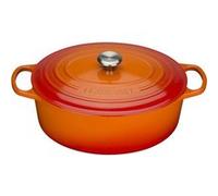 Le Creuset – Cocotte en fonte ovale 35 cm orange volcanique