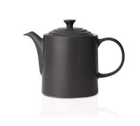 Le Creuset Grande Théière Classique, Ronde, 1,3 Litre, Céramique, Noir Mat, 70703130000000