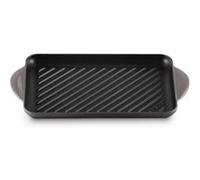 LE CREUSET Gril Rectangulaire en Fonte Émaillée 32x22 cm Flint