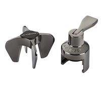 Le Creuset GS102 Coffret cadeau avec étoile et couronne de champagne, nickel noir, 49816000060000