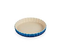 Le Creuset Héritage Moule à Tarte, Céramique, 28 cm, 1,82 kg, Azure, 71120282200001