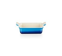 Le Creuset Héritage Plat Rectangulaire, Céramique, 19 cm, 1,1 L, Azure, 71102192200001