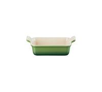 Le Creuset Héritage Plat Rectangulaire, Céramique, 19 cm, 1,1 L, Bamboo, 71102194080001