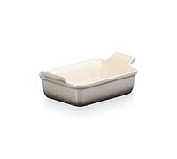 Le Creuset Héritage Plat Rectangulaire, Céramique, 19 cm, 1,1 L, Flint, 71102194440001