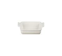 Le Creuset Héritage Plat Rectangulaire, Céramique, 19 cm, 1,1 L, Meringue, 71102197160001