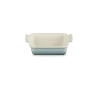 Le Creuset Héritage Plat Rectangulaire, Céramique, 19 cm, 1.1 L, Sea Salt, 71102197170001