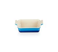 Le Creuset Héritage Plat Rectangulaire, Céramique, 26 cm, 2,4 L, Azure, 71102262200001