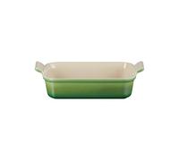 Le Creuset Héritage Plat Rectangulaire, Céramique, 26 cm, 2,4 L, Bamboo, 71102264080001