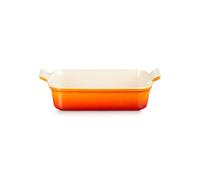 Le Creuset Héritage Plat Rectangulaire, Céramique, 26 cm, 2,4 L, Volcanique, 71102260900001