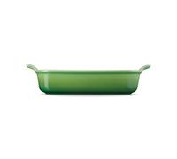 Le Creuset Héritage Plat Rectangulaire, Céramique, 32 cm, 2,31 kg, Bamboo, 71102324080001